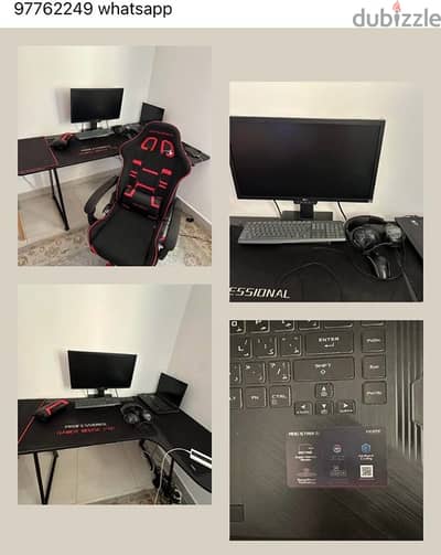 For Sale: Complete Gaming Setup with ASUS ROG Strix G531GT Laptop