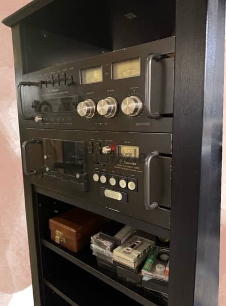 Technics PreAmp and cassette 1