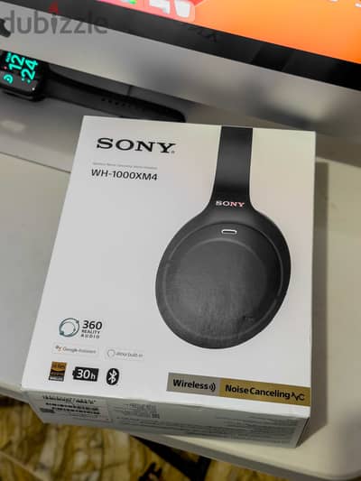 Sony Wireless Noise Canceling Over-Ear Headphone, WH-1000XM4 LIKE NEW