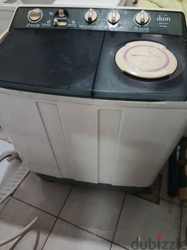 Icon washing machine, 8 kg, washing and drying, accurate 1