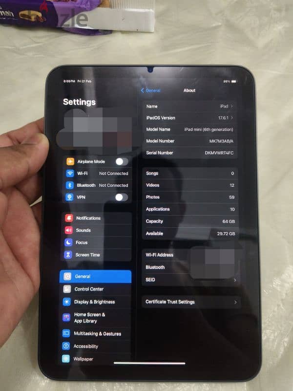 ipad mini 6 64gb wifi 1