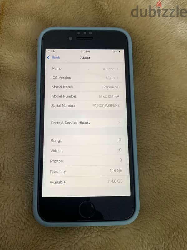 iPhone SE 128gb battery 100% new battery change all good 4