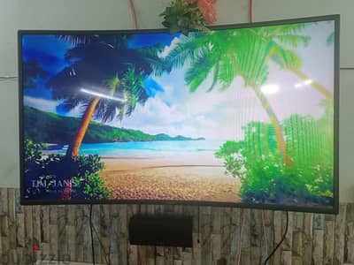 samsung curved smart TV 49"