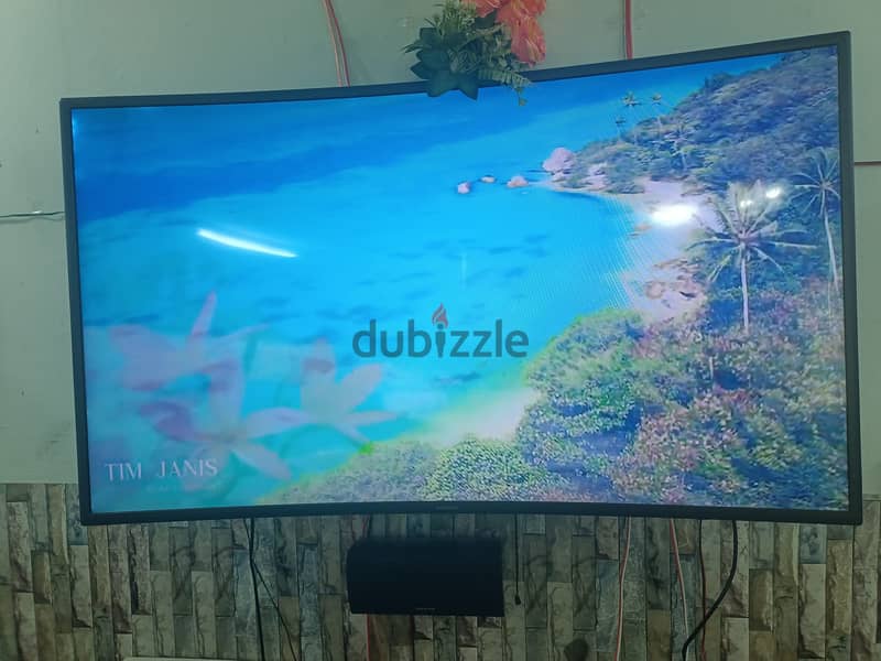 samsung curved smart TV 49" 1