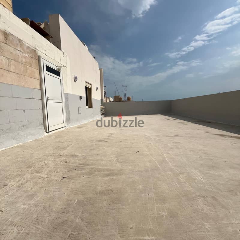 Apartment with rooftop for rent in Salwa Block 9 10