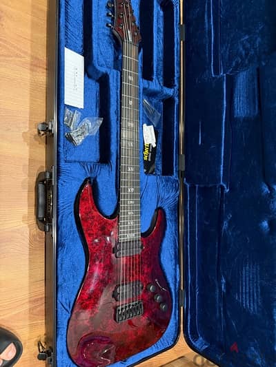 BRAND NEW Schecter C7 Apocalypse Red Reign with OHSC