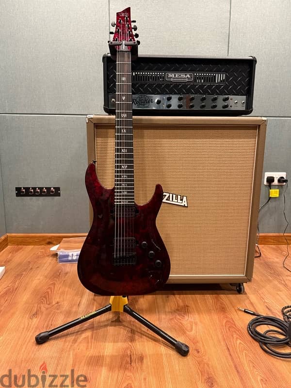 BRAND NEW Schecter C7 Apocalypse Red Reign with OHSC 2