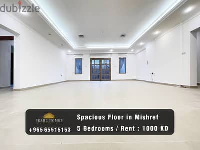 Spacious Floor for Rent in Mishref