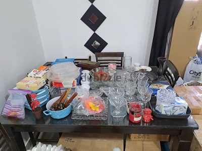 اواني زجاجية واكسسوارات بأسعار رمزية Glassware & accessories Cheap