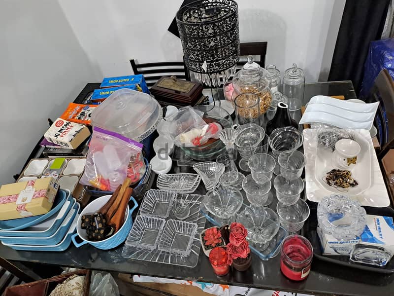 اواني زجاجية واكسسوارات بأسعار رمزية Glassware & accessories Cheap 3