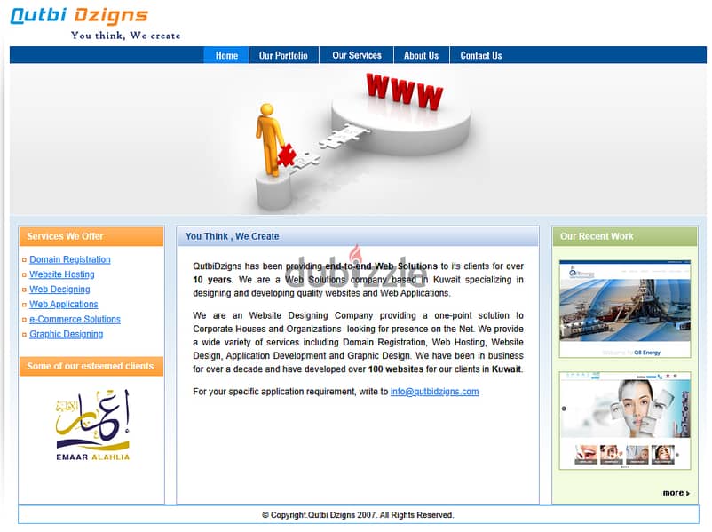 Creative Static/ Dynamic Websites , Domain Hosting Renewal 66555251 0