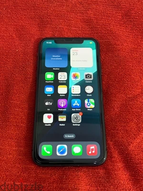 iPhone 11 . . 128gb battery 85% not open device 100% waterproof device 3