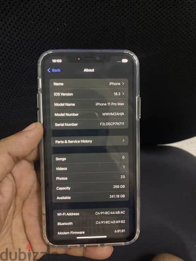 iPhone 11 pro max 256gb