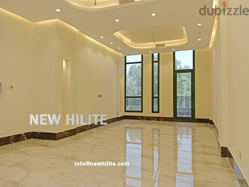 Spacious Brand new Three bedroom floor in Abu Al Hassaniya 1