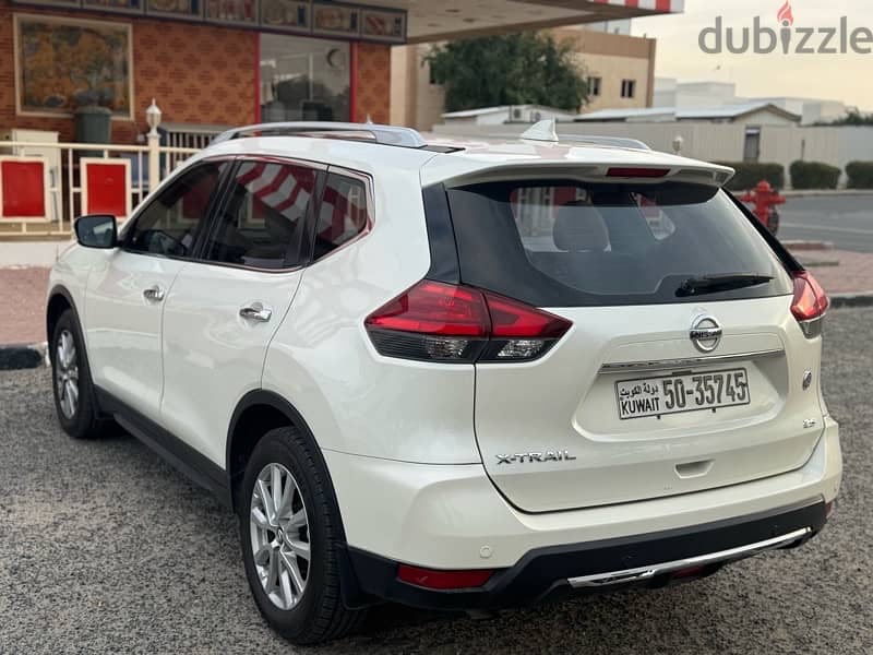 Nissan X-Trail 2018- Babtain Service 4WD Pearl white 3