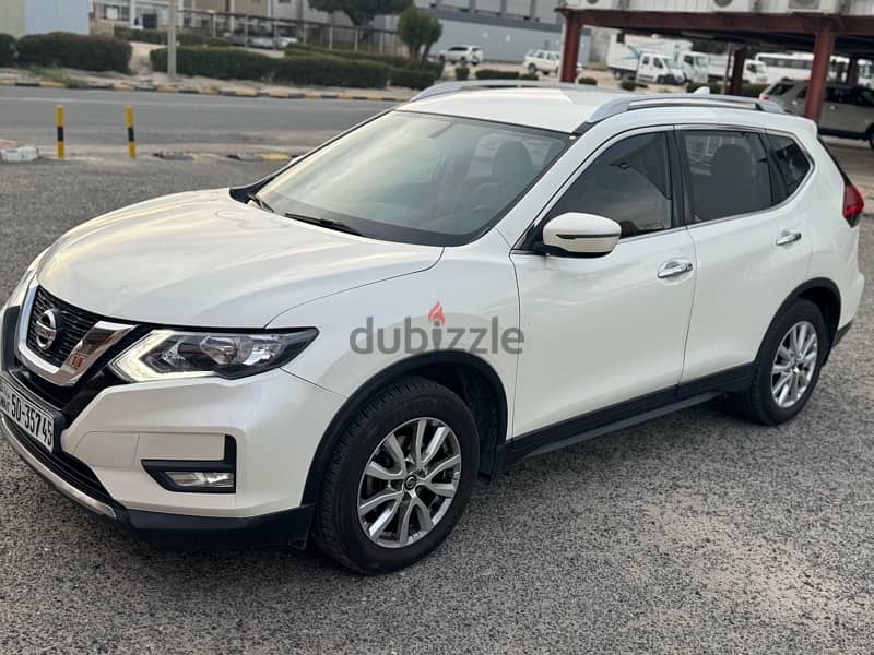 Nissan X-Trail 2018- Babtain Service 4WD Pearl white 7