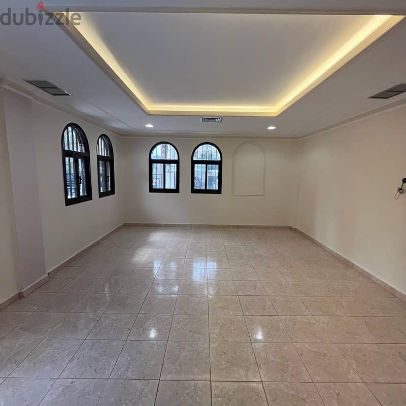 Apartment with private entrance and courtyard for rent in Salwa Block 0