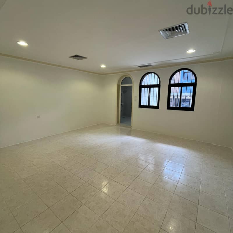 Apartment with private entrance and courtyard for rent in Salwa Block 1