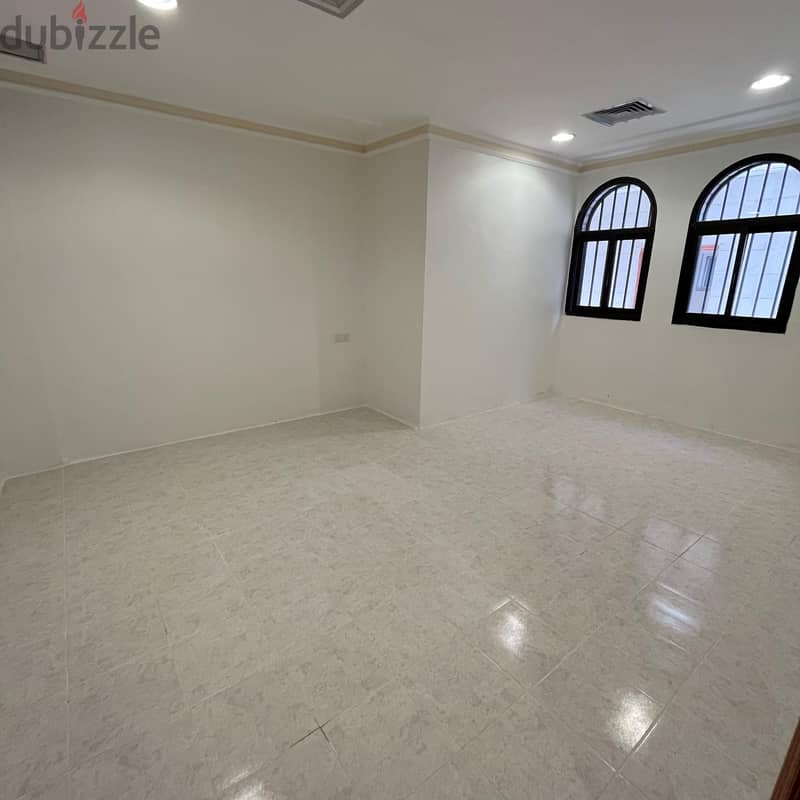 Apartment with private entrance and courtyard for rent in Salwa Block 2