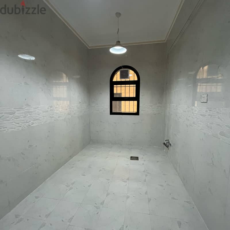 Apartment with private entrance and courtyard for rent in Salwa Block 3