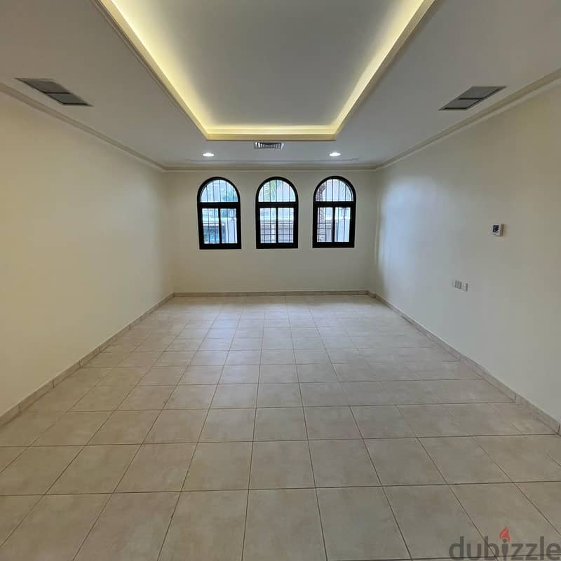 Apartment with a yard for rent in Salwa Block 9 0