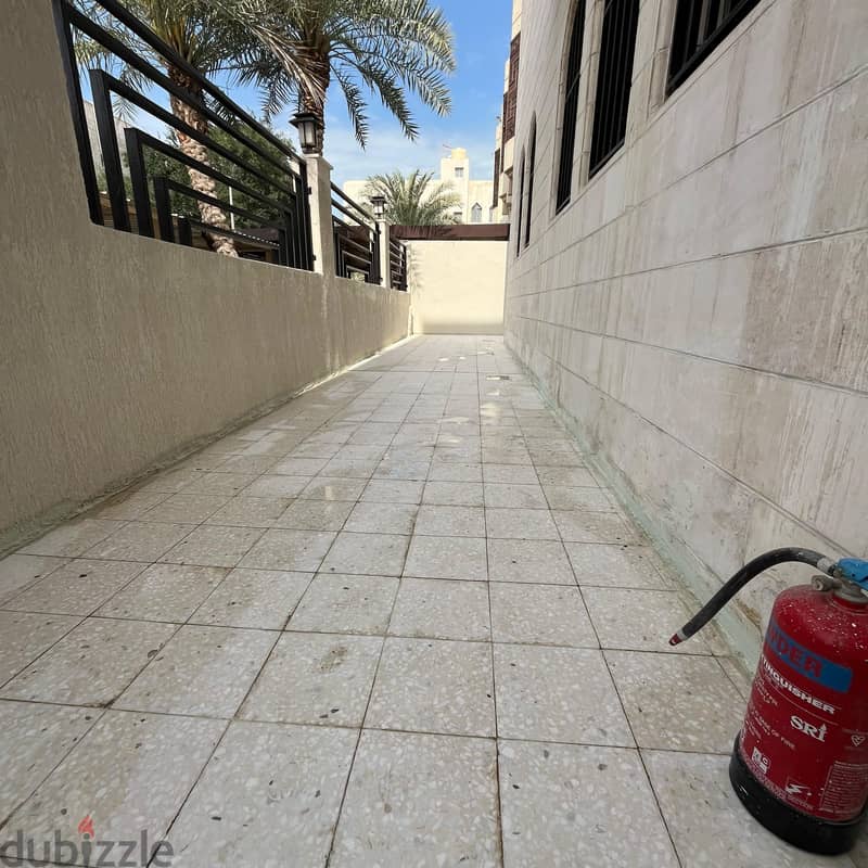 Apartment with a yard for rent in Salwa Block 9 5