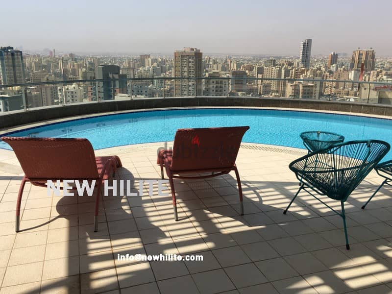 Luxury three bedroom apartment for rent in Shaab 1