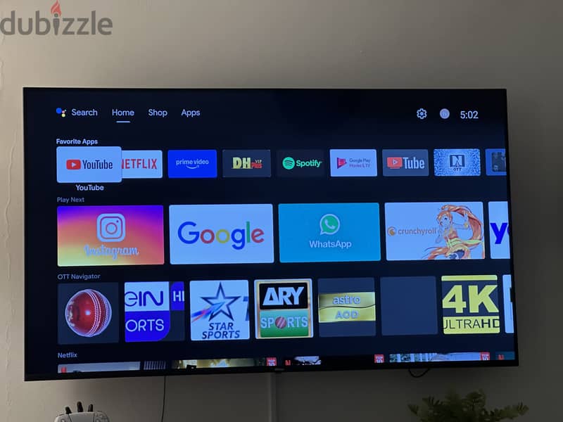 WANSA LED 58'' UHD/4K SMART (ANDROID) 1