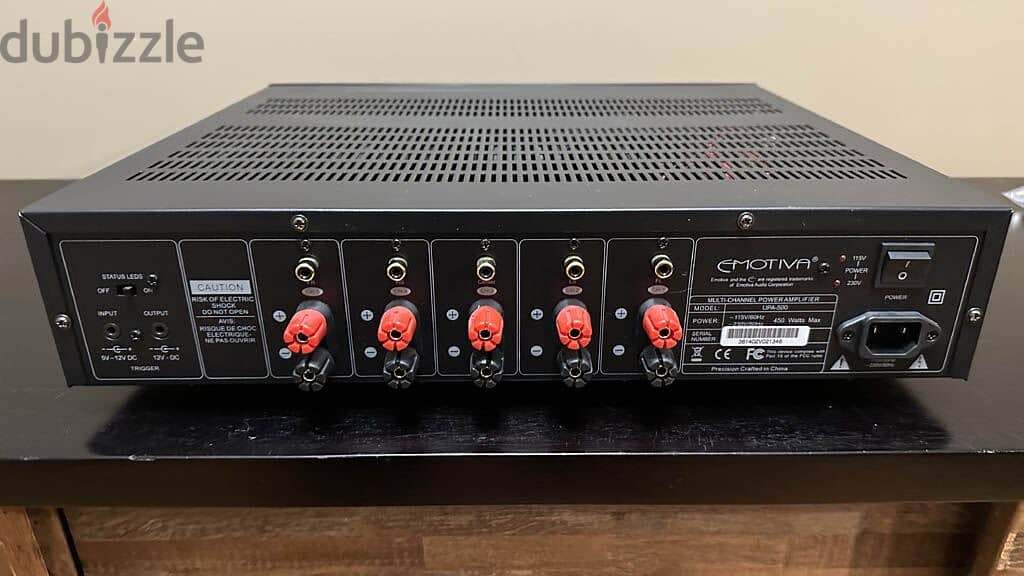 Emotiva UMC-200 surround processor and a UPA-500 amplifier 3