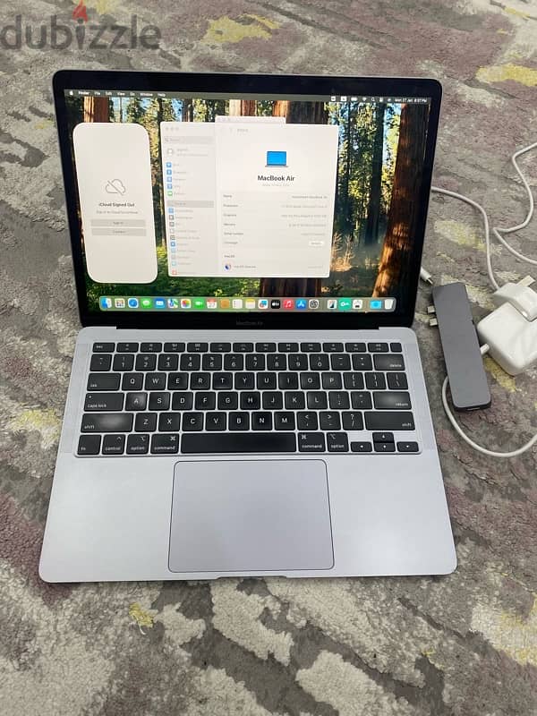 MacBook Air 2020 core i5 500gb ssd 8gb ram 0