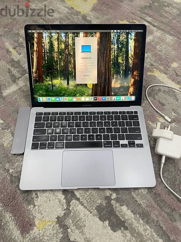 MacBook Air 2020 core i5 500gb ssd 8gb ram 10