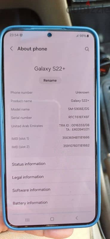 Samsung S22 Plus 8/128GB 4