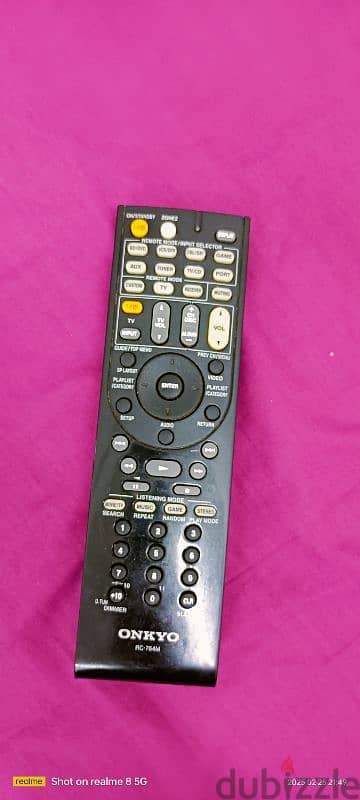 Onkyo remote