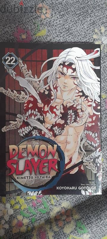 Demon slayer manga volume 22