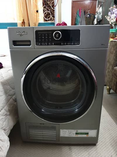 whirlpool dryer 10kg