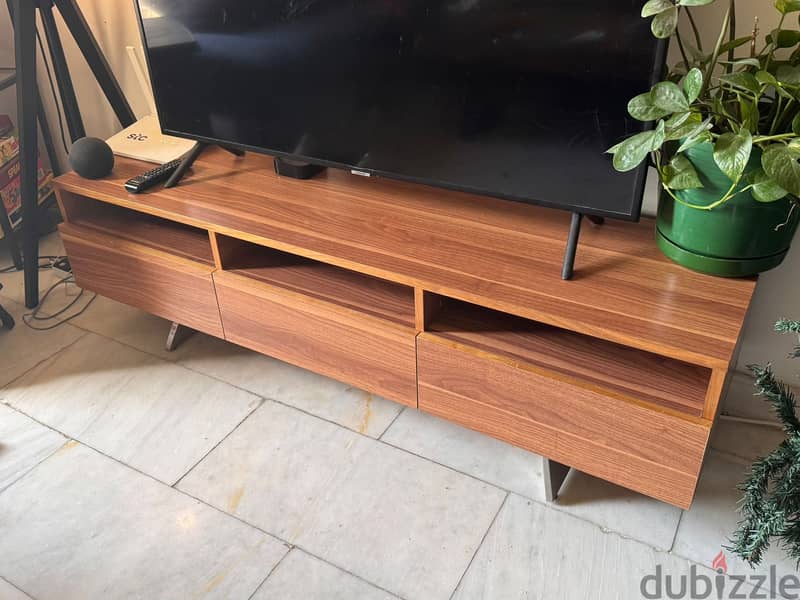 Home Center Brown TV Bench/Table (Urgent Sale) 2