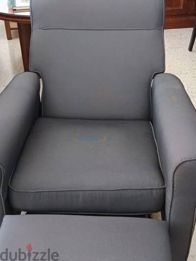 Ikea recliner chair . .