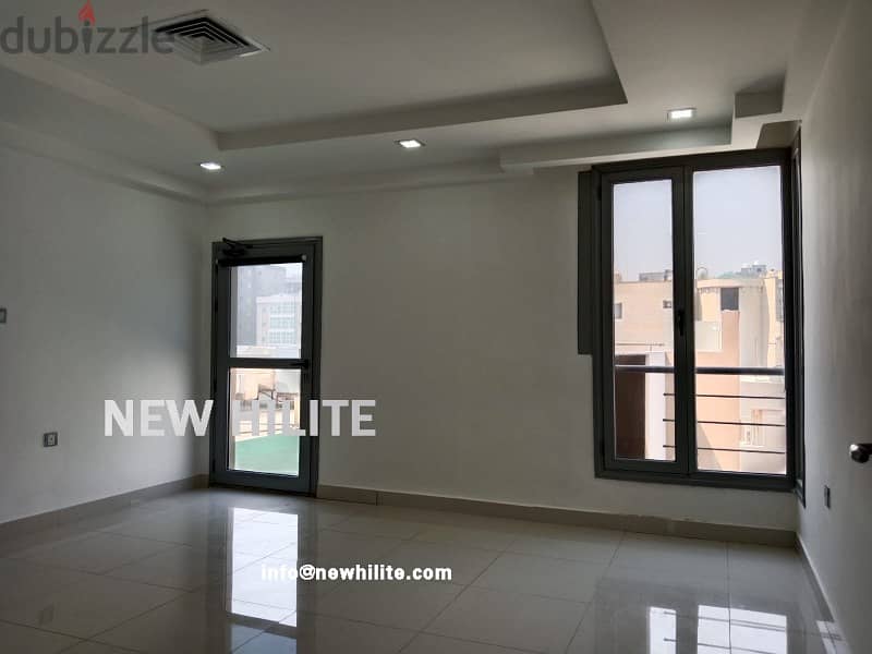 Semi furnished Three bedroom apartment for rent in Al Fintas 7