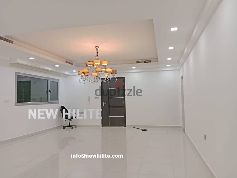 Semi furnished Three bedroom apartment for rent in Al Fintas 9