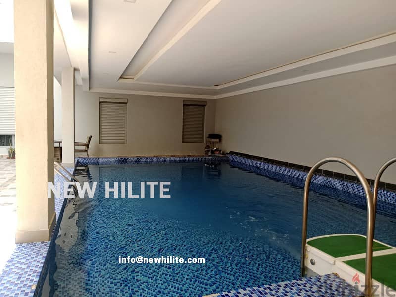 Semi furnished Three bedroom apartment for rent in Al Fintas 11