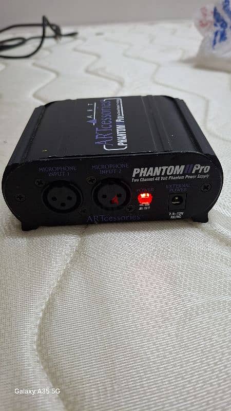 phantom pawer supply . 2 mic chanel. 6