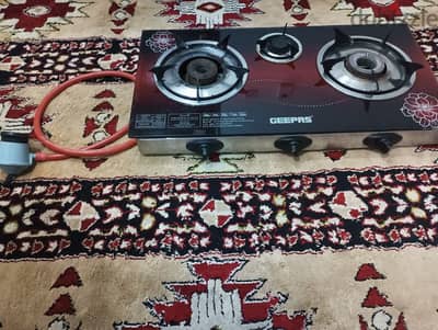 automatic glass gas stove or gas burner