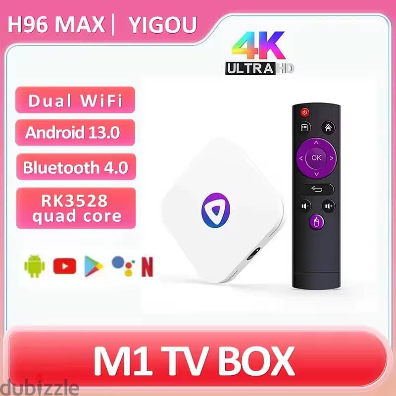 H96 MAX Android Box for sale. New one with warranty. Android 13. 11