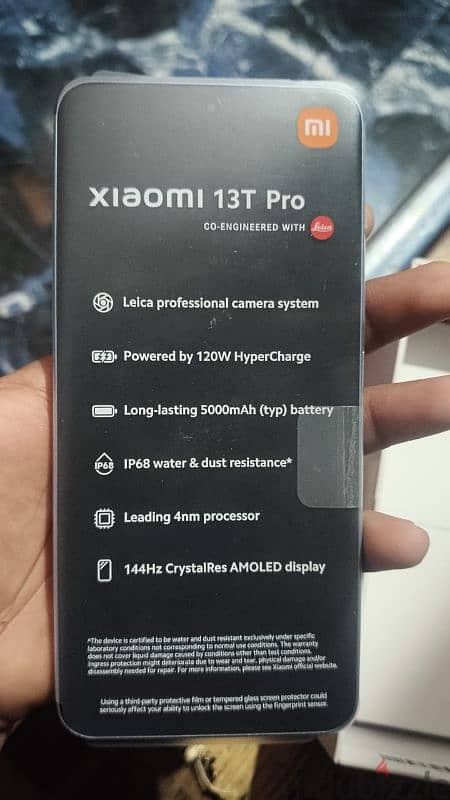 XIAOMI 13T PRO 12+12RAM/512 NOT USE ONLY OPEN BOX 2