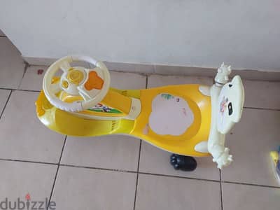 magic car and Electric bike for kids