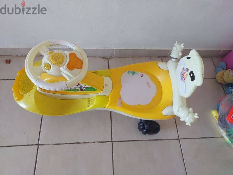 magic car and Electric bike for kids 1