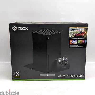 Microsoft Xbox Series X 1TB Game Console Forza Horizon 5 Edition Black