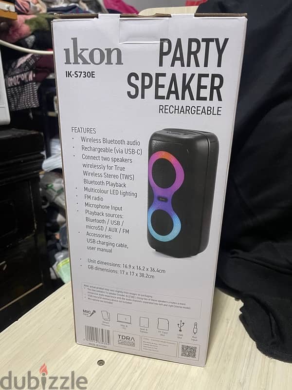 Ikon Party Speaker 5kd 4