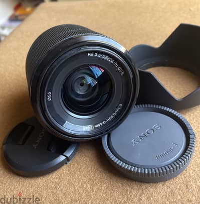 SONY a7ii full frame 24 megapixel . Just like new  /  lence SONY FE 3.