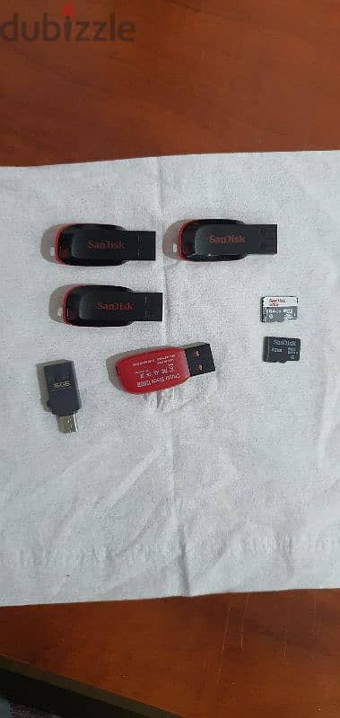 128gb USB flash & memory card (all 13kd)